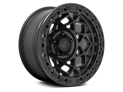 Fuel Wheels Unit Beadlock Blackout Wheel; 17x9; -15mm Offset (07-18 Jeep Wrangler JK)