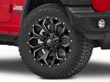 Fuel Wheels Assault Gloss Black Milled Wheel; 20x9; 1mm Offset (18-26 Jeep Wrangler JL)