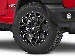 Fuel Wheels Assault Gloss Black Milled Wheel; 20x9 (18-24 Jeep Wrangler JL)