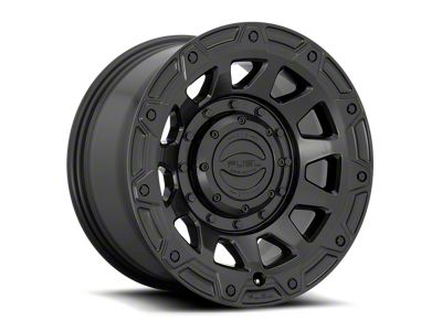 Fuel Wheels Tracker Satin Black Wheel; 17x9; 1mm Offset (18-25 Jeep Wrangler JL)