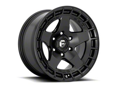 Fuel Wheels Warp Satin Black Wheel; 17x9; -12mm Offset (18-25 Jeep Wrangler JL)