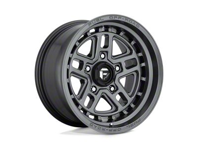 Fuel Wheels Nitro Matte Gunmetal Wheel; 17x9; -12mm Offset (18-25 Jeep Wrangler JL)