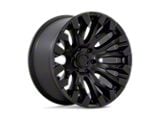 Fuel Wheels Quake Blackout Wheel; 20x9; 1mm Offset (97-06 Jeep Wrangler TJ)