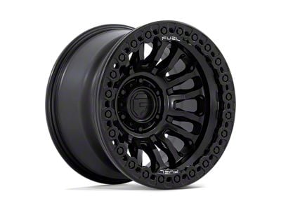 Fuel Wheels Rincon Beadlock Blackout Wheel; 17x9; -38mm Offset (18-25 Jeep Wrangler JL)