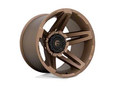 Fuel Wheels SFJ Matte Bronze Wheel; 22x14; -75mm Offset (18-25 Jeep Wrangler JL)