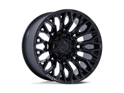 Fuel Wheels Strike Blackout Wheel; 20x9; 1mm Offset (18-25 Jeep Wrangler JL)