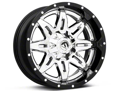 Fuel Wheels Lethal Chrome Wheel; 20x10; -19mm Offset (87-95 Jeep Wrangler YJ)