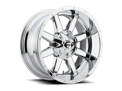 Fuel Wheels Maverick Chrome Wheel; 20x12; -44mm Offset (87-95 Jeep Wrangler YJ)