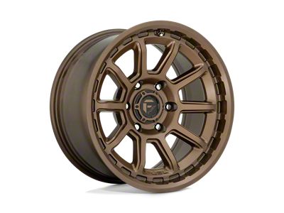 Fuel Wheels Torque Matte Bronze Wheel; 17x9; -12mm Offset (18-25 Jeep Wrangler JL)
