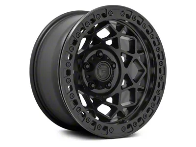 Fuel Wheels Unit Beadlock Blackout Wheel; 17x9; -15mm Offset (18-25 Jeep Wrangler JL)