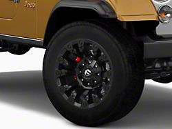Fuel Wheels Vapor Matte Black Wheel; 17x10; -18mm Offset (76-86 Jeep CJ7)