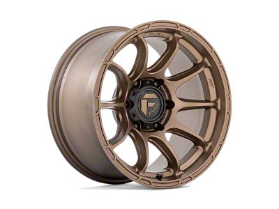 Fuel Wheels Variant Matte Bronze Wheel; 17x9; -12mm Offset (18-25 Jeep Wrangler JL)
