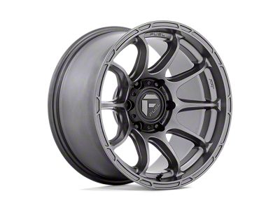 Fuel Wheels Variant Matte Gunmetal Wheel; 17x9; -12mm Offset (18-25 Jeep Wrangler JL)