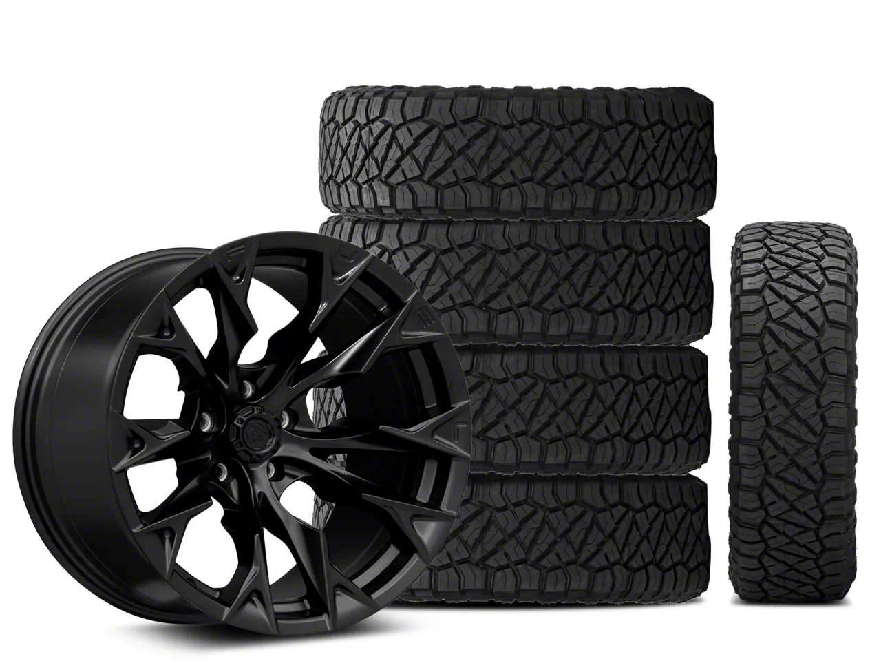 20x9 Assault Wheel and 35-Inch Mudclaw Comp MTX Mud-Terrain Tire