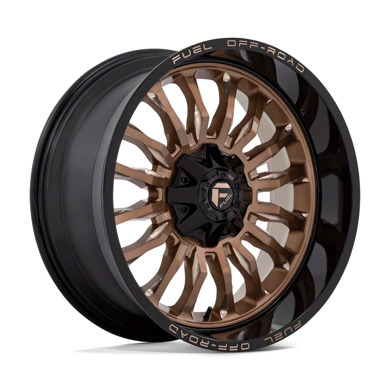 Fuel Wheels Arc Platinum Bronze with Black Lip 6Lug Wheel
