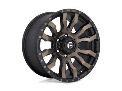 Fuel Wheels Blitz Matte Black Double Dark Tint 6-Lug Wheel; 22x12; -44mm Offset (16-23 Tacoma)