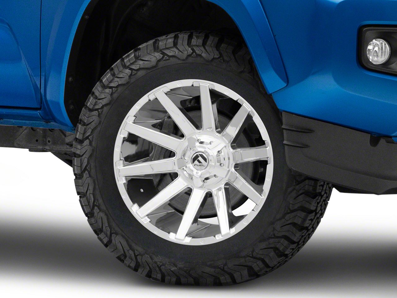 Fuel Wheels Tacoma Contra Chrome 6-Lug Wheel; 18x9; -12mm Offset ...