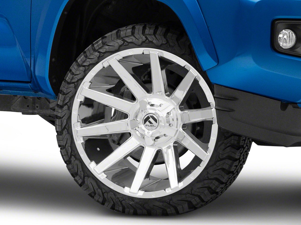 Fuel Wheels Tacoma Contra Chrome 6-Lug Wheel; 22x12; -43mm Offset ...