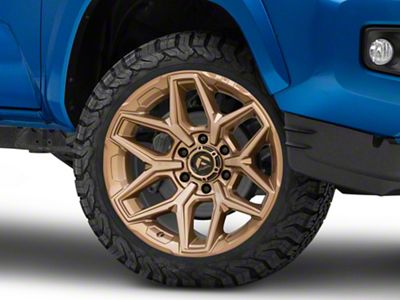 Fuel Wheels Flux Platinum Bronze 6-Lug Wheel; 20x10; -18mm Offset (16-23 Tacoma)