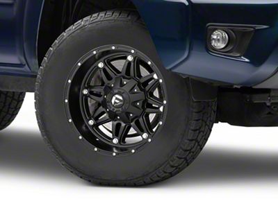 Fuel Wheels Hostage Matte Black 5-Lug Wheel; 17x9; 1mm Offset (05-15 Tacoma)