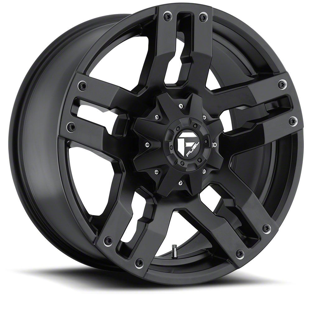 Fuel Wheels Tacoma Pump Matte Black 6-Lug Wheel; 20x9; 20mm Offset ...
