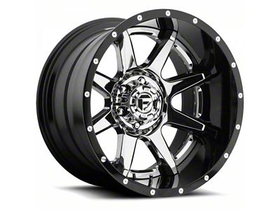 Fuel Wheels Rampage Chrome 6-Lug Wheel; 20x10; -19mm Offset (16-23 Tacoma)