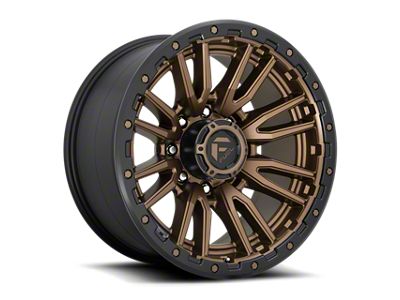 Fuel Wheels Rebel Textured Bronze 6-Lug Wheel; 18x9; 1mm Offset (16-23 Tacoma)
