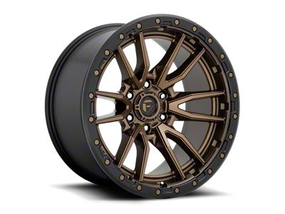 Fuel Wheels Rebel Textured Bronze 6-Lug Wheel; 17x9; 1mm Offset (16-23 Tacoma)