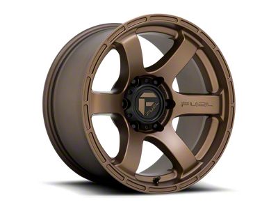 Fuel Wheels Rush Matte Bronze 6-Lug Wheel; 17x9; 1mm Offset (16-23 Tacoma)