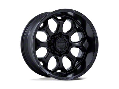Fuel Wheels Scepter Blackout 6-Lug Wheel; 20x10; -18mm Offset (16-23 Tacoma)