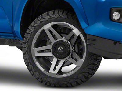 Fuel Wheels SFJ Matte Gunmetal 6-Lug Wheel; 20x9; 1mm Offset (16-23 Tacoma)