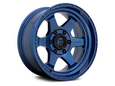Fuel Wheels Shok Dark Blue 6-Lug Wheel; 17x9; -12mm Offset (16-23 Tacoma)