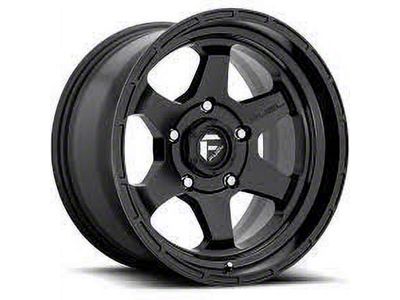 Fuel Wheels Shok Textured Black 6-Lug Wheel; 18x9; 1mm Offset (16-23 Tacoma)