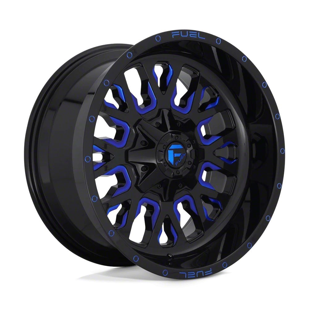 Fuel Wheels Tacoma Traction Dark Blue with Black Ring 6-Lug