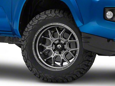 Fuel Wheels Tech Matte Anthracite 6-Lug Wheel; 18x9; 1mm Offset (16-23 Tacoma)
