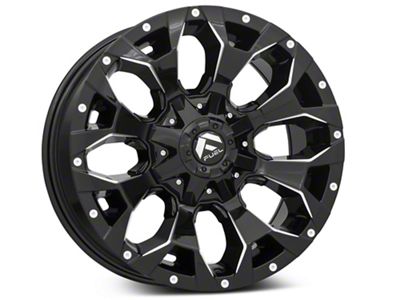 Fuel Wheels Assault Matte Black Milled 6-Lug Wheel; 24x11; -24mm Offset (17-24 Titan)