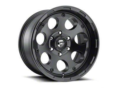 Fuel Wheels Enduro Matte Black 6-Lug Wheel; 18x9; 1mm Offset (17-24 Titan)