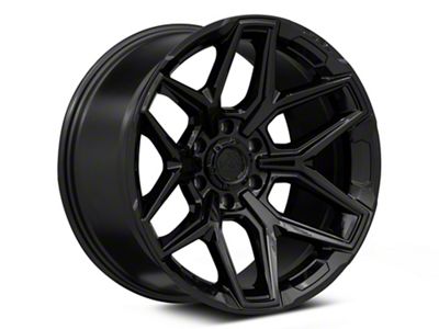 Fuel Wheels Fusion Forged Flux Gloss Black 6-Lug Wheel; 20x9; 20mm Offset (17-24 Titan)