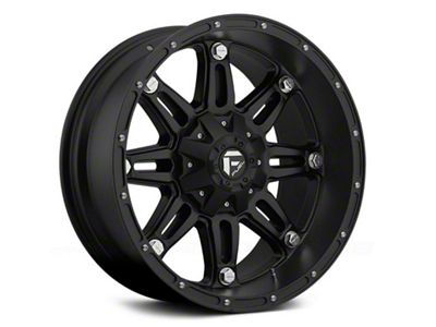 Fuel Wheels Hostage Matte Black 6-Lug Wheel; 18x9; 20mm Offset (17-24 Titan)