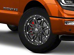 Fuel Wheels Hostage Matte Black 6-Lug Wheel; 20x10; -24mm Offset (17-24 Titan)