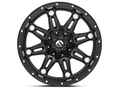 Fuel Wheels Hostage Matte Black 6-Lug Wheel; 20x10; -24mm Offset (17-24 Titan)