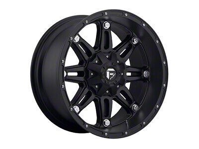 Fuel Wheels Hostage Matte Black 6-Lug Wheel; 20x9; 19mm Offset (17-24 Titan)