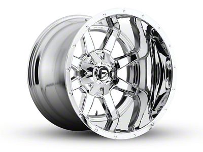 Fuel Wheels Maverick Chrome 6-Lug Wheel; 20x14; -76mm Offset (17-24 Titan)
