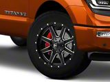 Fuel Wheels Maverick Matte Black Milled 6-Lug Wheel; 22x10; -24mm Offset (17-24 Titan)