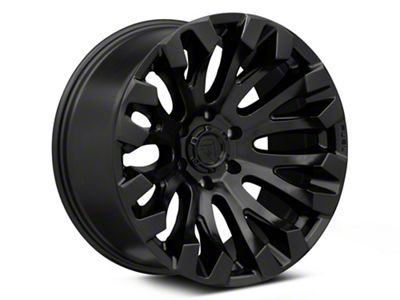 Fuel Wheels Quake Blackout 6-Lug Wheel; 20x10; -18mm Offset (17-24 Titan)