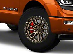 Fuel Wheels Rebel Matte Bronze 6-Lug Wheel; 18x9; 20mm Offset (17-24 Titan)