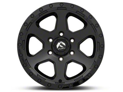 Fuel Wheels Ripper Matte Black 6-Lug Wheel; 18x9; 20mm Offset (17-24 Titan)