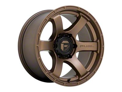 Fuel Wheels Rush Matte Bronze 6-Lug Wheel; 18x9; 20mm Offset (17-24 Titan)