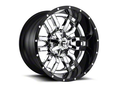 Fuel Wheels Sledge Chrome 6-Lug Wheel; 20x10; -18mm Offset (17-24 Titan)