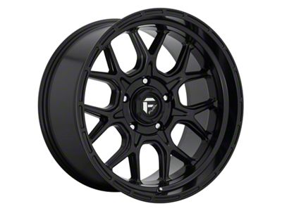 Fuel Wheels Tech Matte Black 6-Lug Wheel; 20x9; 1mm Offset (17-24 Titan)